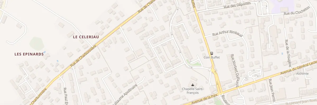 Plan du 3 Rue Louis Aragon à Saint-Jean-de-Braye