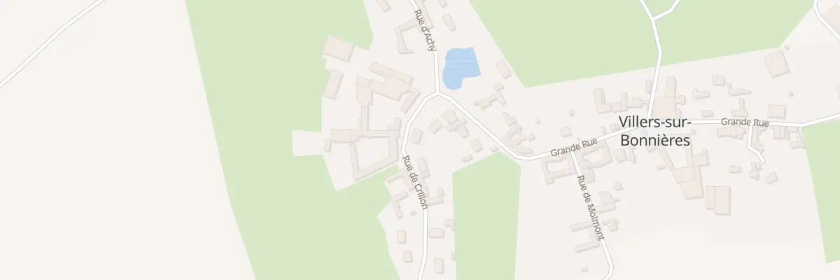 Plan du 3B Rue de Crillon à Villers-sur-Bonnières