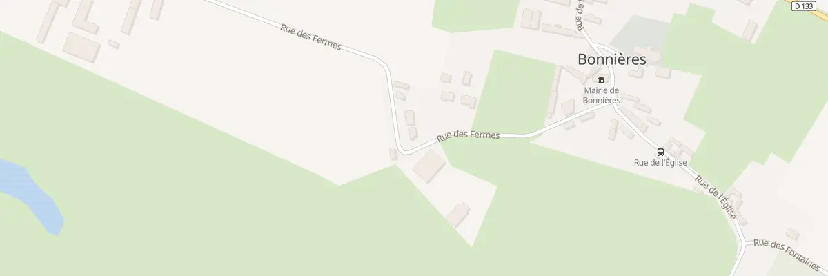 Plan du 12B Rue des Fermes à Bonnières