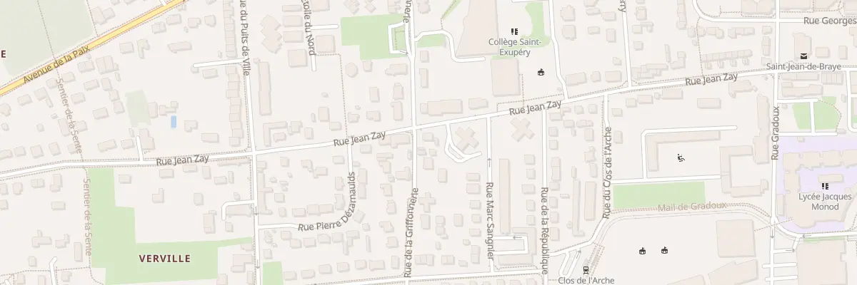 Plan du 90 Rue Jean Zay à Saint-Jean-de-Braye