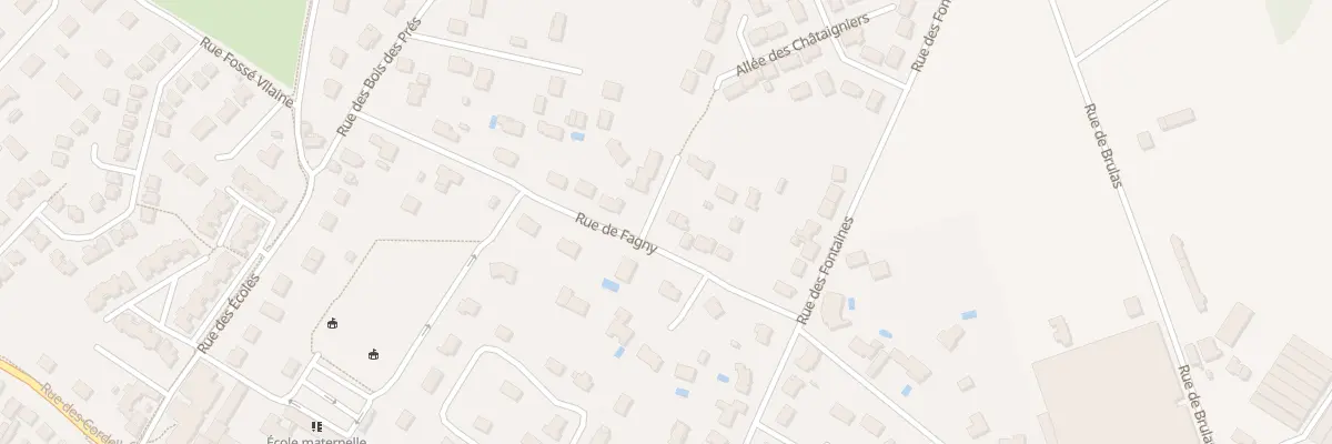 Plan du 249 Rue de Fagny à Saint-Denis-en-Val