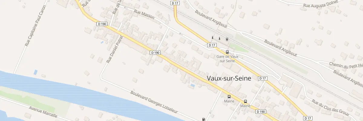Plan du 244 Rue du Gen de Gaulle à Vaux-sur-Seine