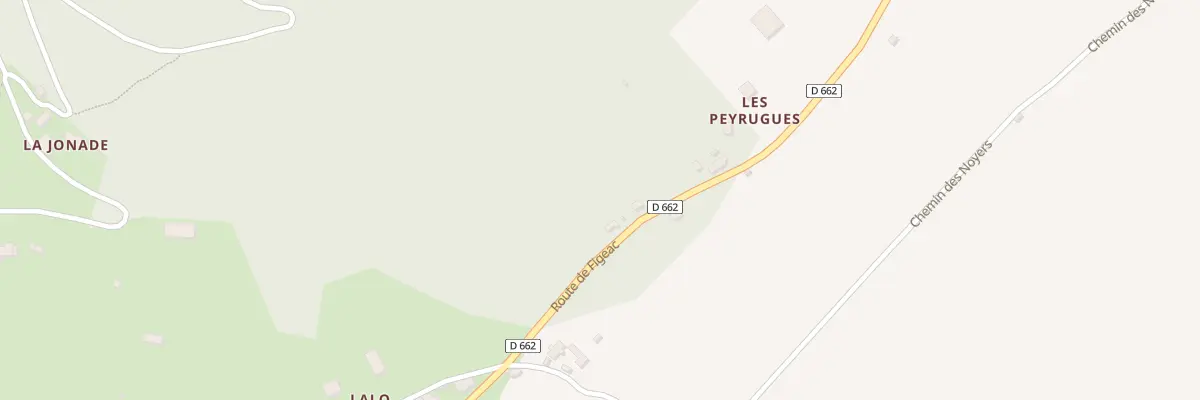 Plan du 1127 Rte de Figeac à Saint-Pierre-Toirac