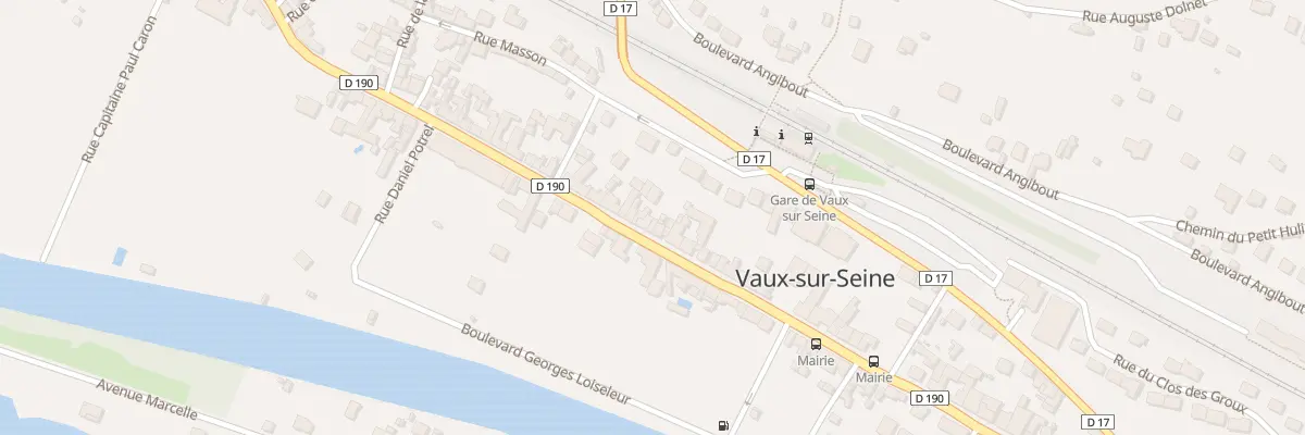 Plan du 242 Rue du Gen de Gaulle à Vaux-sur-Seine