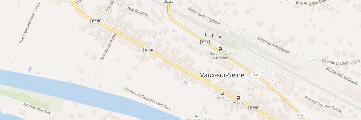 Plan du 240 Rue du Gen de Gaulle à Vaux-sur-Seine