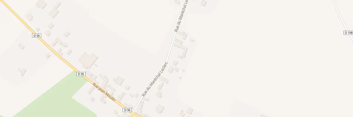 Plan du 4T Rue du Marechal Leclerc à Brailly-Cornehotte