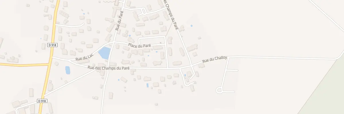 Plan du 2 Pl du Paré à Ambrault