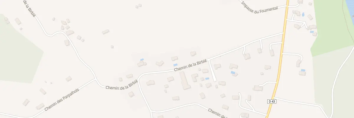 Plan du 4 Che de la Birbié à Graulhet
