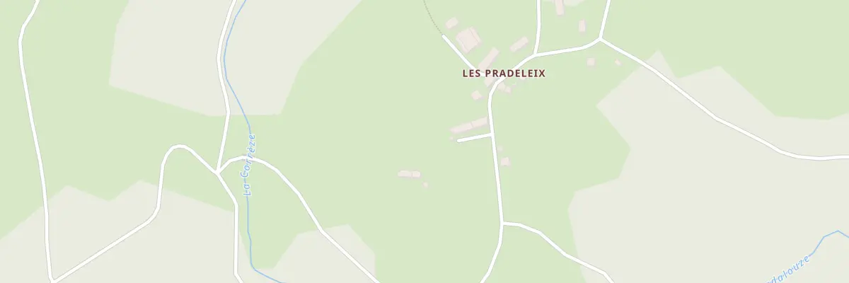 Plan du 3 Les Pradeleix à Saint-Yrieix-le-Déjalat