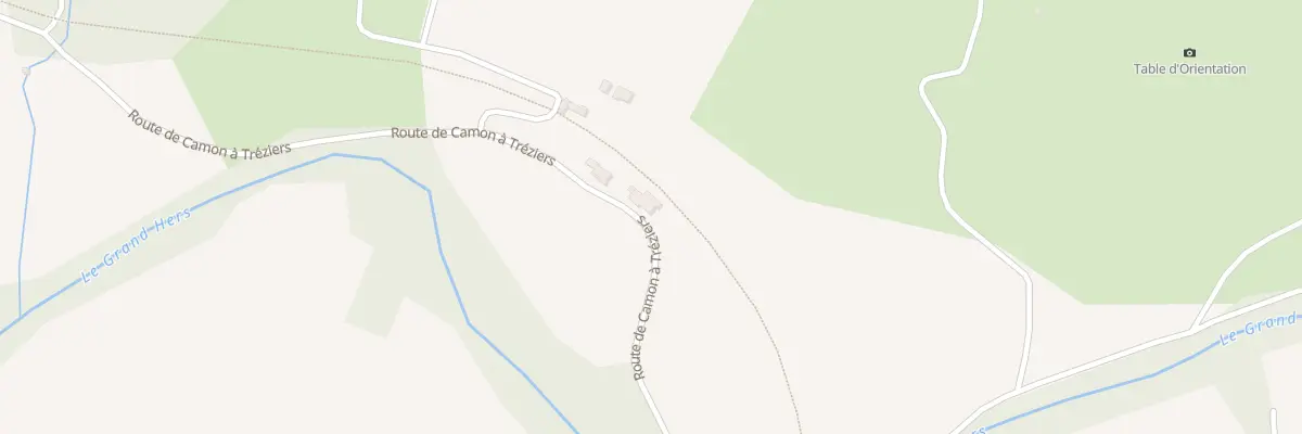 Plan du 151 Rte de Daurat à Camon