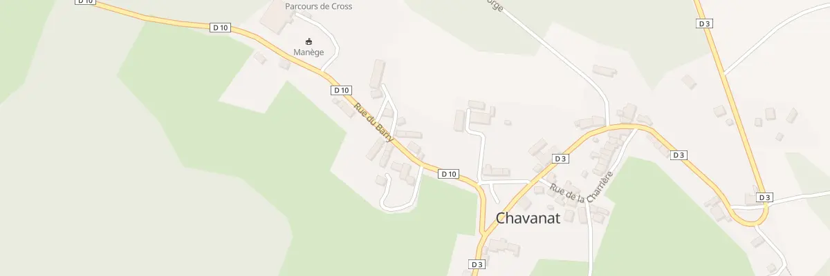 Plan du 4 Rue du Barry à Chavanat