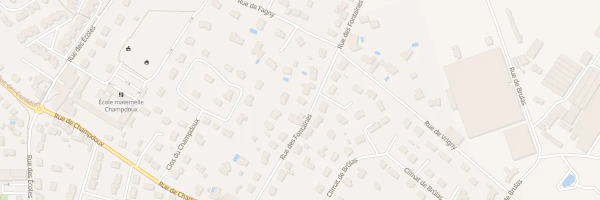 Plan du 199 Rue des Fontaines à Saint-Denis-en-Val