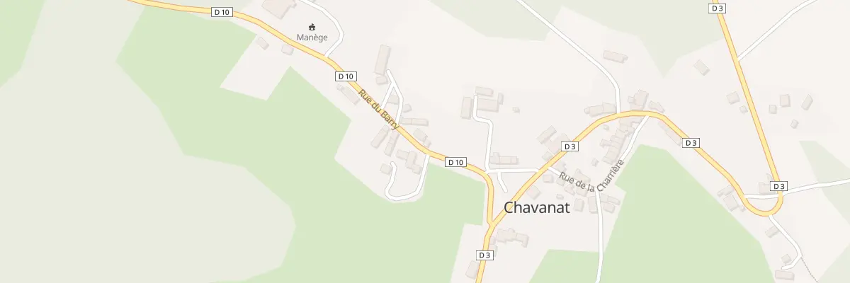 Plan du 5009 Le Bourg à Chavanat