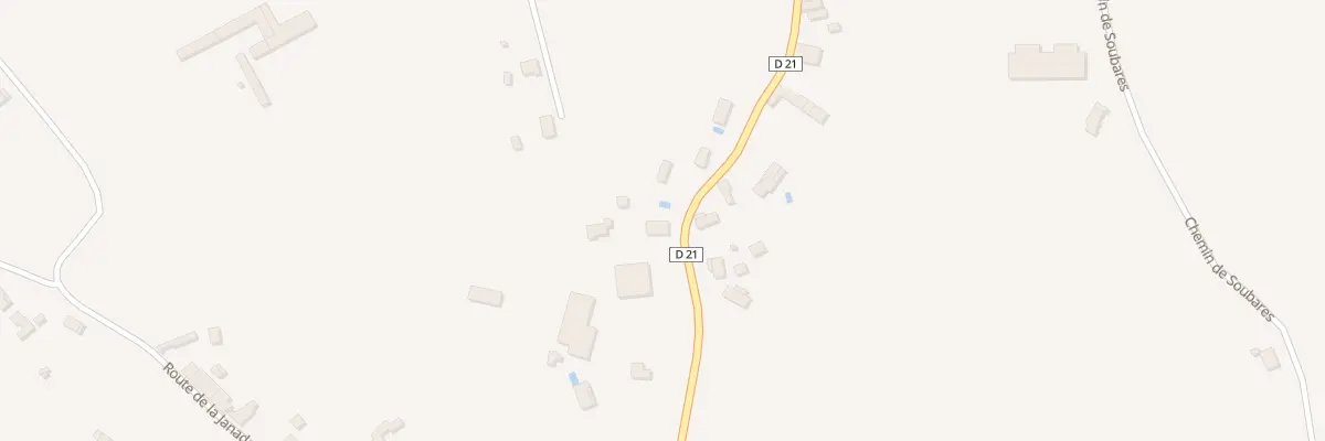 Plan du 256 Rte du Bourg à Rivières