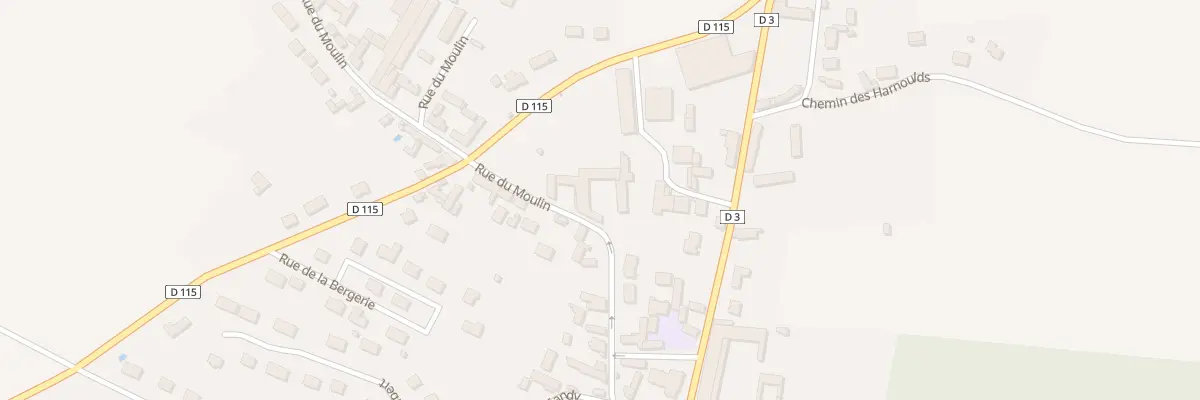 Plan du 2 Rue du Moulin - Bachivillers à Montchevreuil