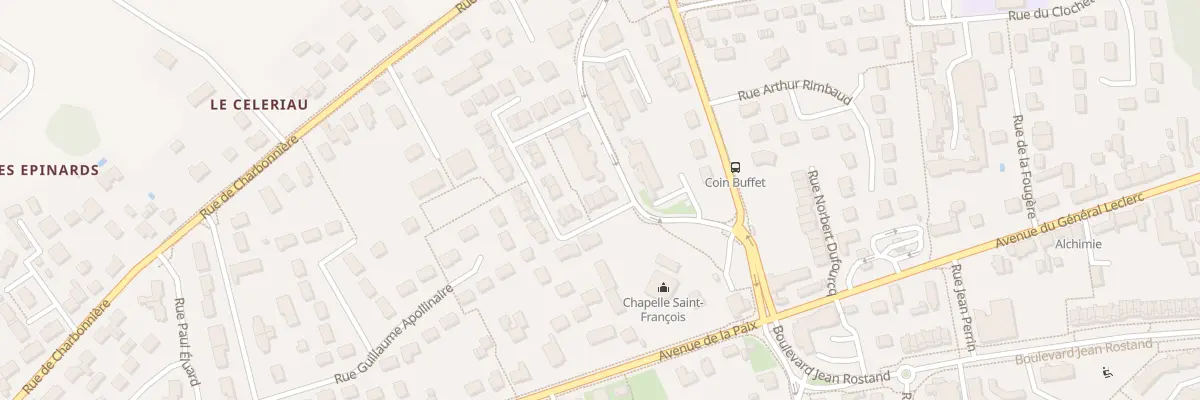 Plan du 15 Rue Louis Aragon à Saint-Jean-de-Braye