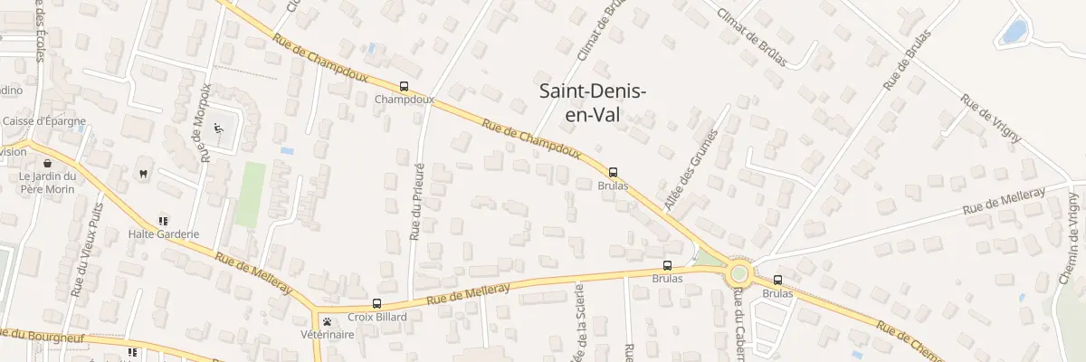 Plan du 482 Rue de Champdoux à Saint-Denis-en-Val