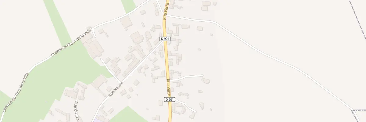 Plan du 36B Rue Verte à Équennes-Éramecourt