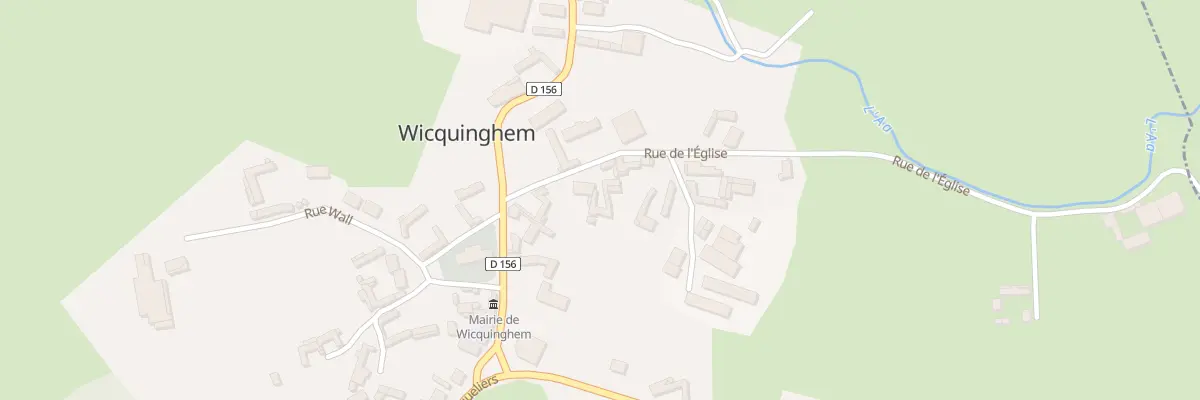 Plan du 6 Rue de l’Eglise à Wicquinghem
