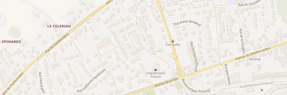Plan du 17 Rue Louis Aragon à Saint-Jean-de-Braye