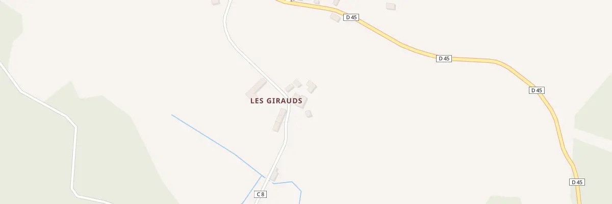 Plan du 32 Les Girauds à Sous-Parsat