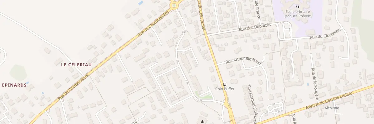 Plan du 6 Rue du Clos Saint-François à Saint-Jean-de-Braye