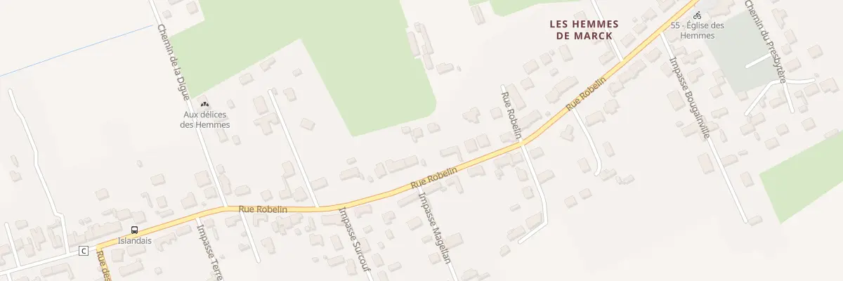 Plan du 311 Rue Robelin à Marck