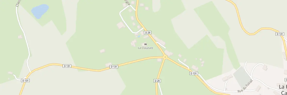 Plan du 1 Rte de Tulle à La Roche-Canillac
