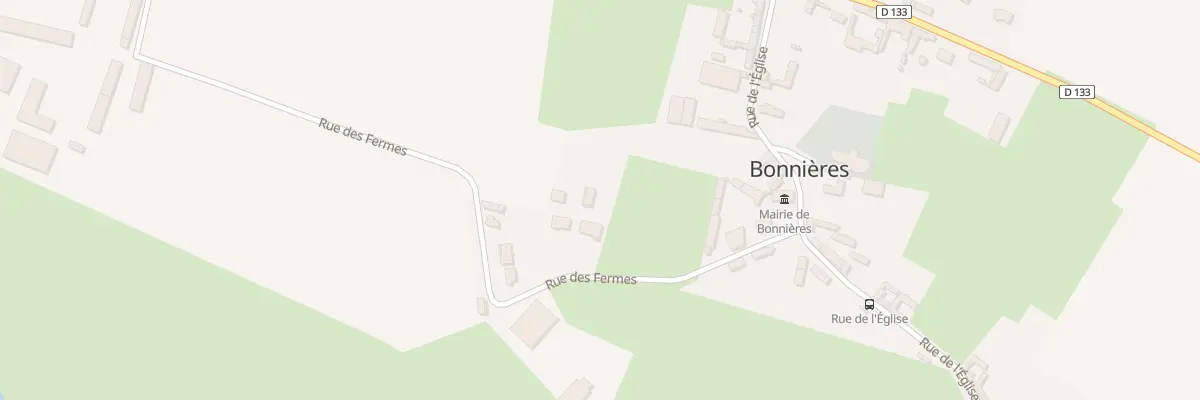 Plan du 8 Rue des Fermes à Bonnières