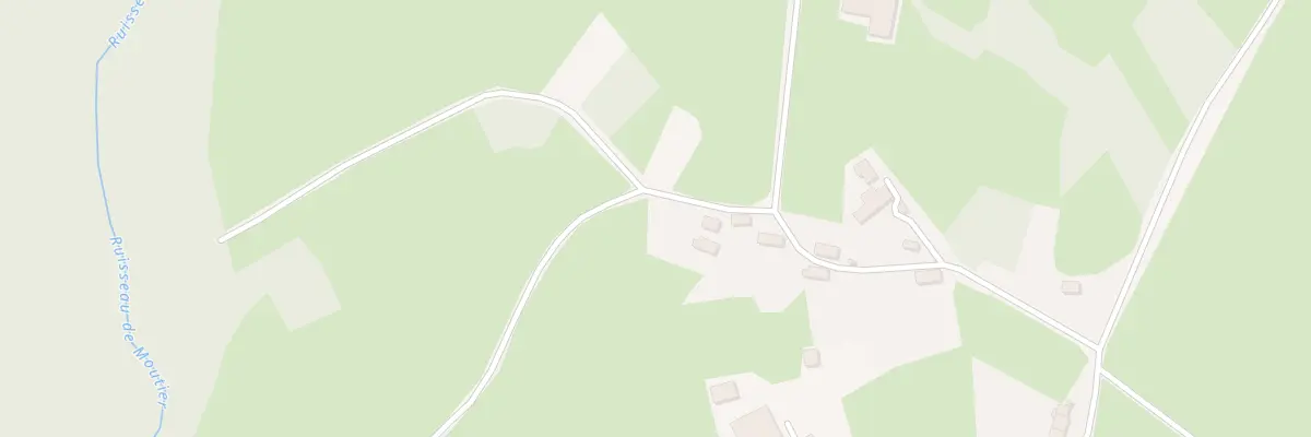 Plan du 5350 Le Montaureux à Moutier-Malcard