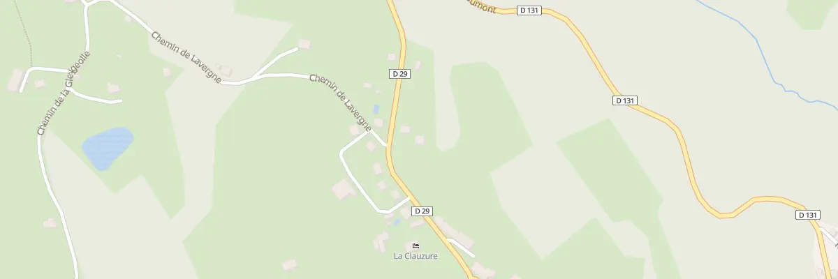 Plan du 8 Rte de Tulle à La Roche-Canillac