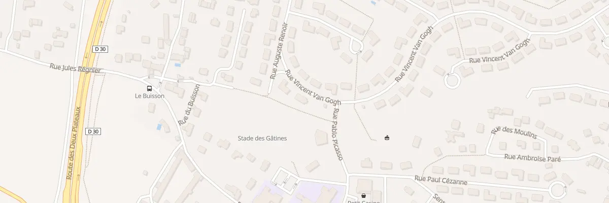 Plan du 51 Rue Vincent Van Gogh à Plaisir