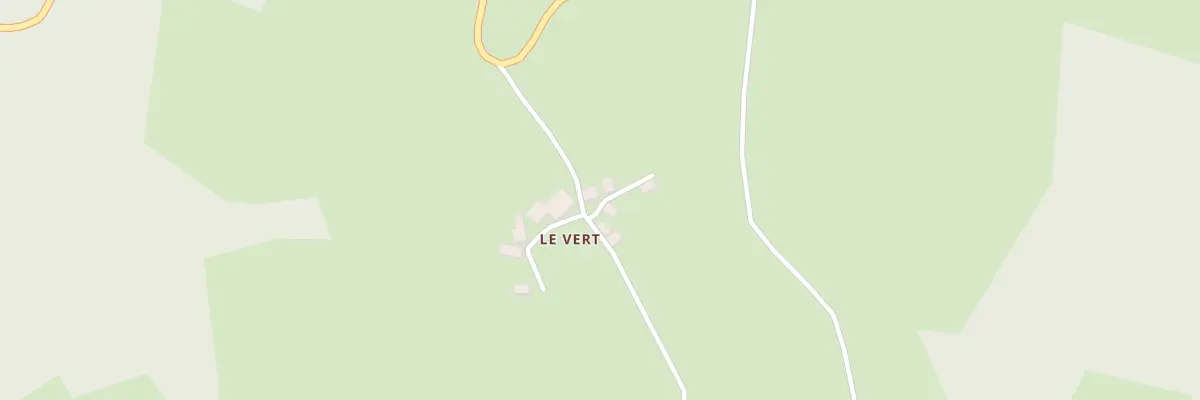 Plan du 5024 Le Vert à Mercœur
