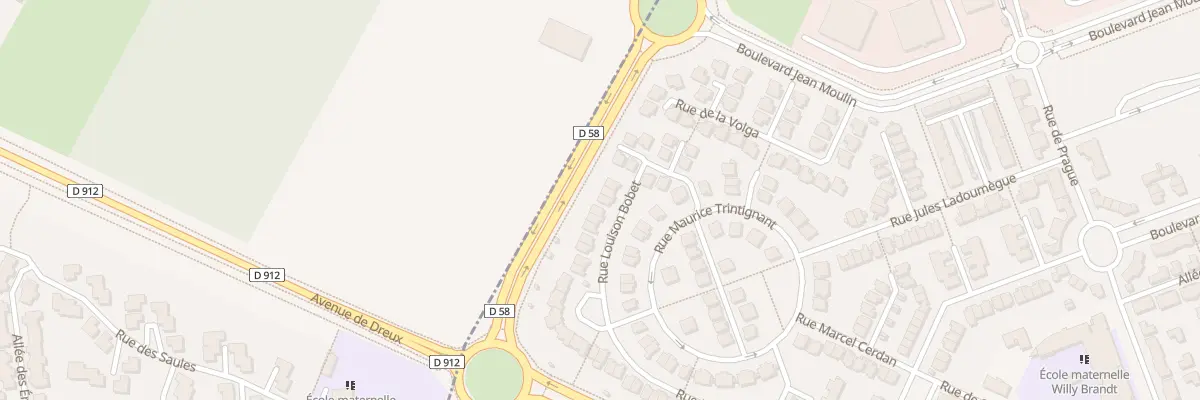 Plan du 6 Rue Louison Bobet à Élancourt