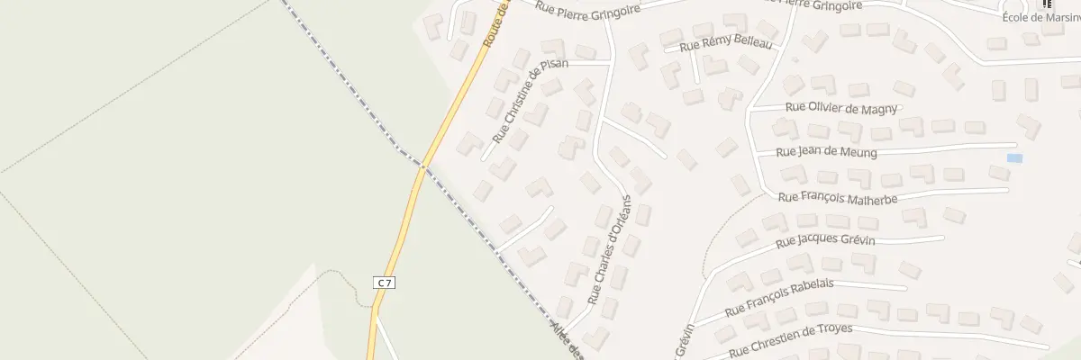 Plan du 3 Rue Jean de Sponde à Vernouillet