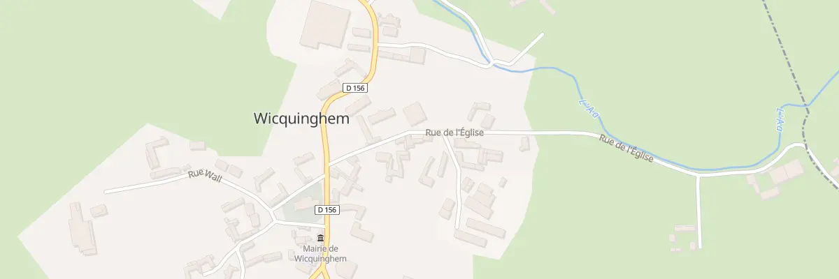 Plan du 10 Rue de l’Eglise à Wicquinghem