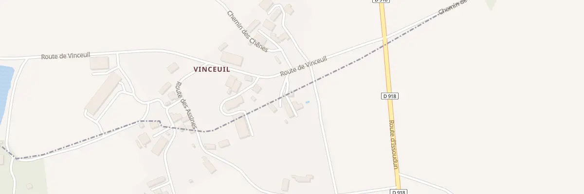Plan du 5205 Vinceuil à Saint-Chartier