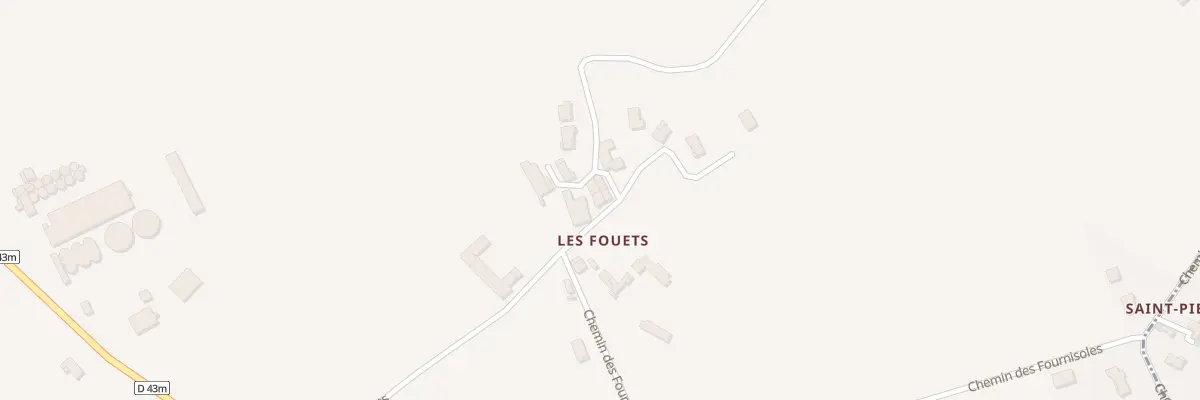 Plan du 388 Che des Fouets à Saint-Félix-Lauragais