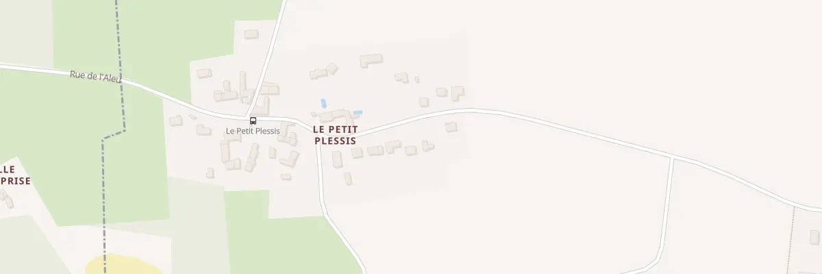 Plan du 6 Le Petit Plessis à Longvilliers