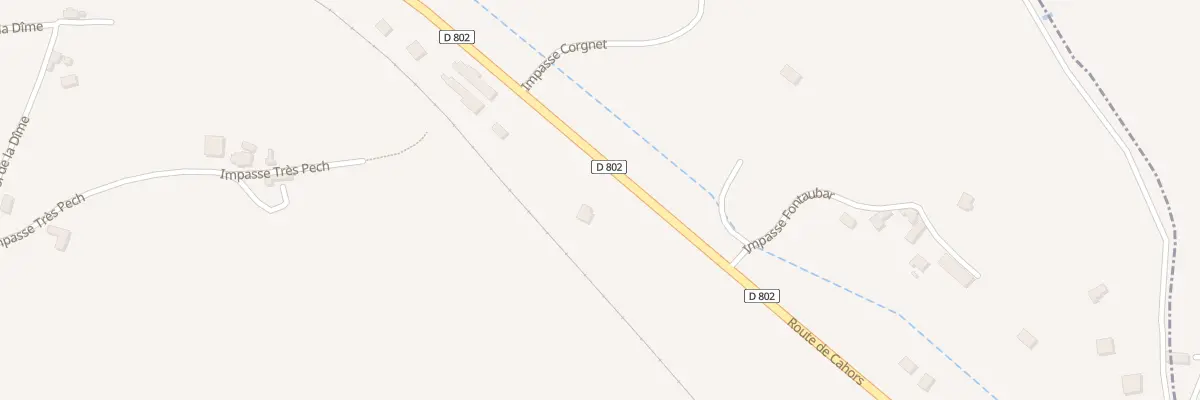 Plan du 1065 Rte de Cahors à Camboulit