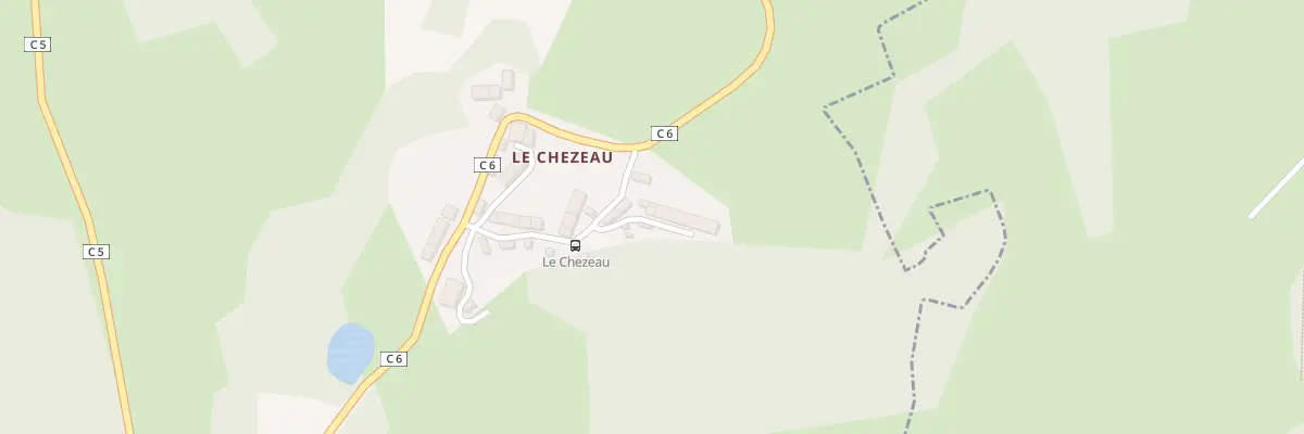 Plan du 5111 Le Chezeau à Saint-Yrieix-les-Bois
