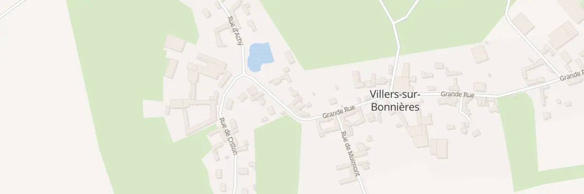 Plan du 24 Gr Grande Rue à Villers-sur-Bonnières