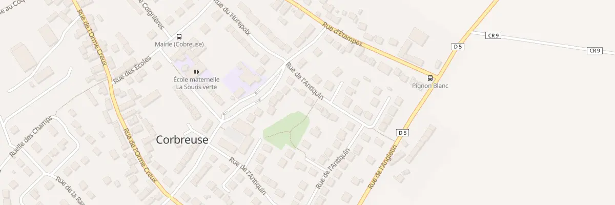 Plan du 39 Rue de l’Antiquin à Corbreuse