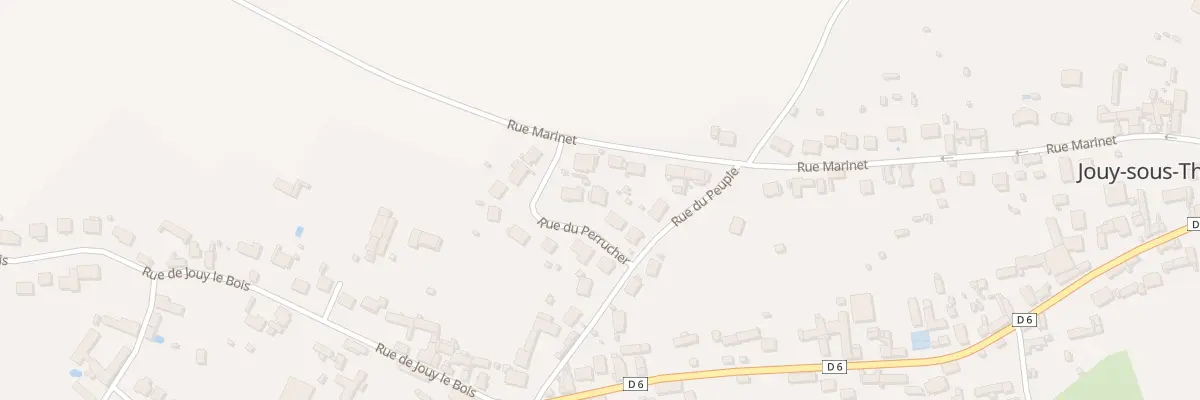 Plan du 17 Rue du Perrucher à Jouy-sous-Thelle