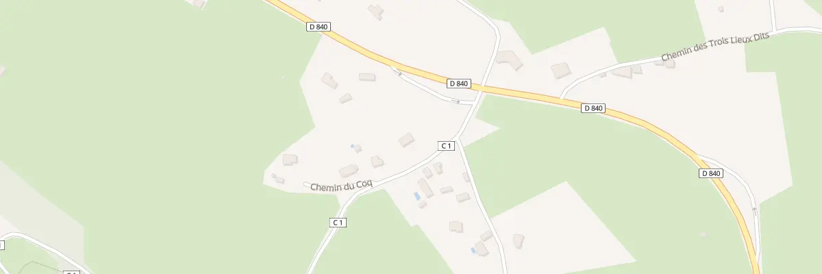 Plan du 1467 Rte de Fau à Fons