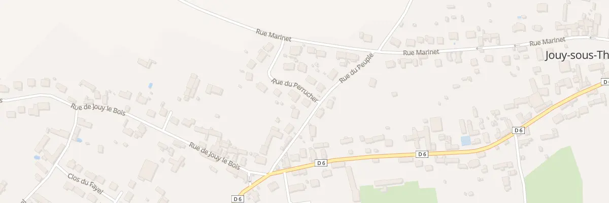 Plan du 330 Pres la Remise du Perruche à Jouy-sous-Thelle