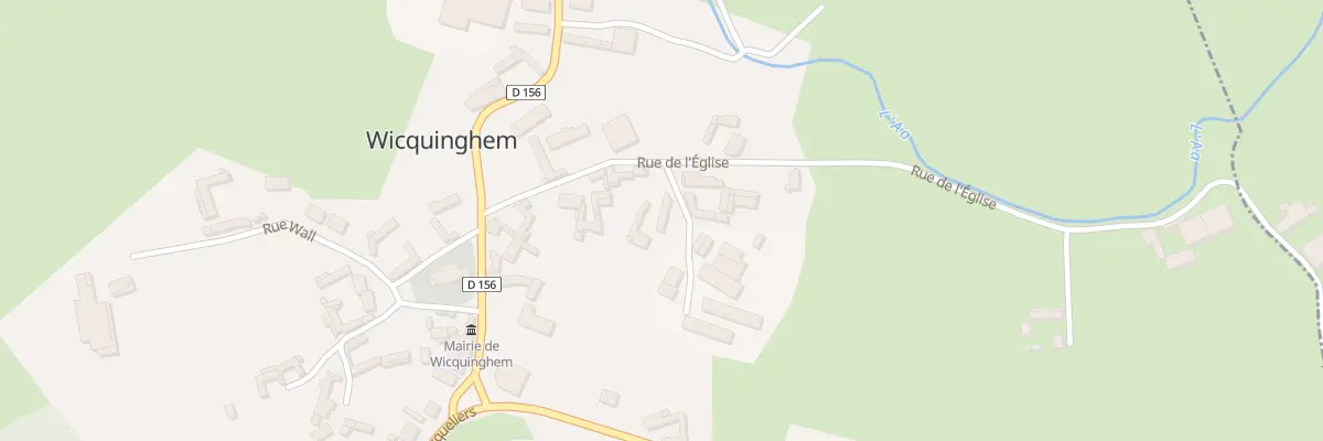 Plan du 12 Rue de l’Eglise à Wicquinghem