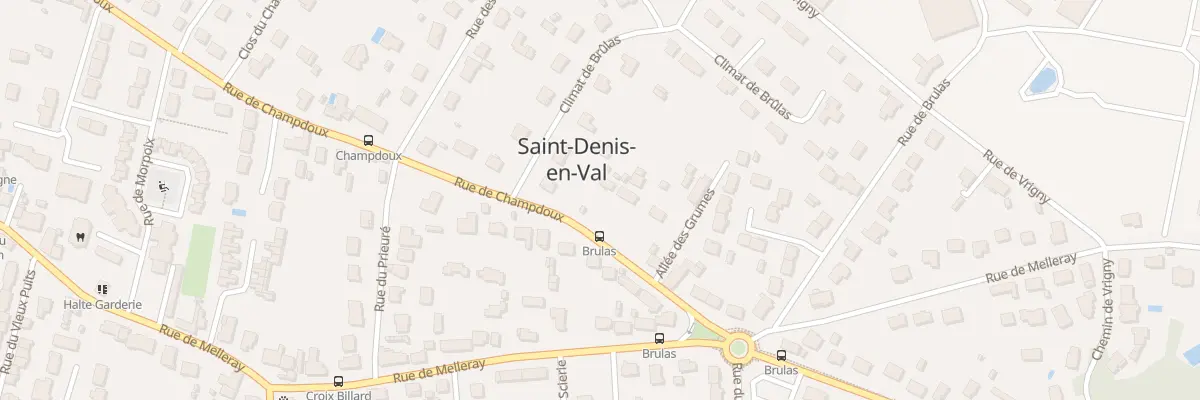 Plan du 537 Rue de Champdoux à Saint-Denis-en-Val