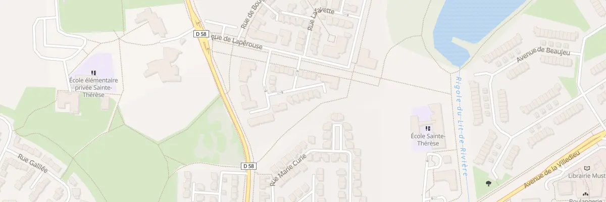 Plan du 22 Rue Duquesne à Élancourt