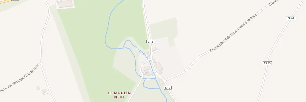 Plan du 5124 Le Moulin Neuf à Nohant-Vic